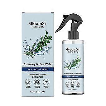 GleamXi Rosemary Rice Water Spray - Lightweight Volume & Hydration
