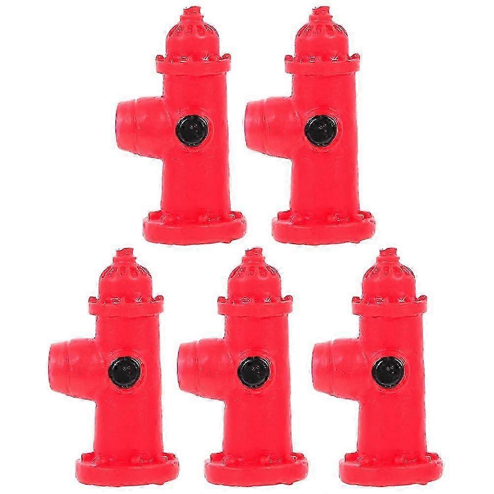 Fire Hydrant Small Fire Hydrant Models for Micro Landscaping 25Pcs
