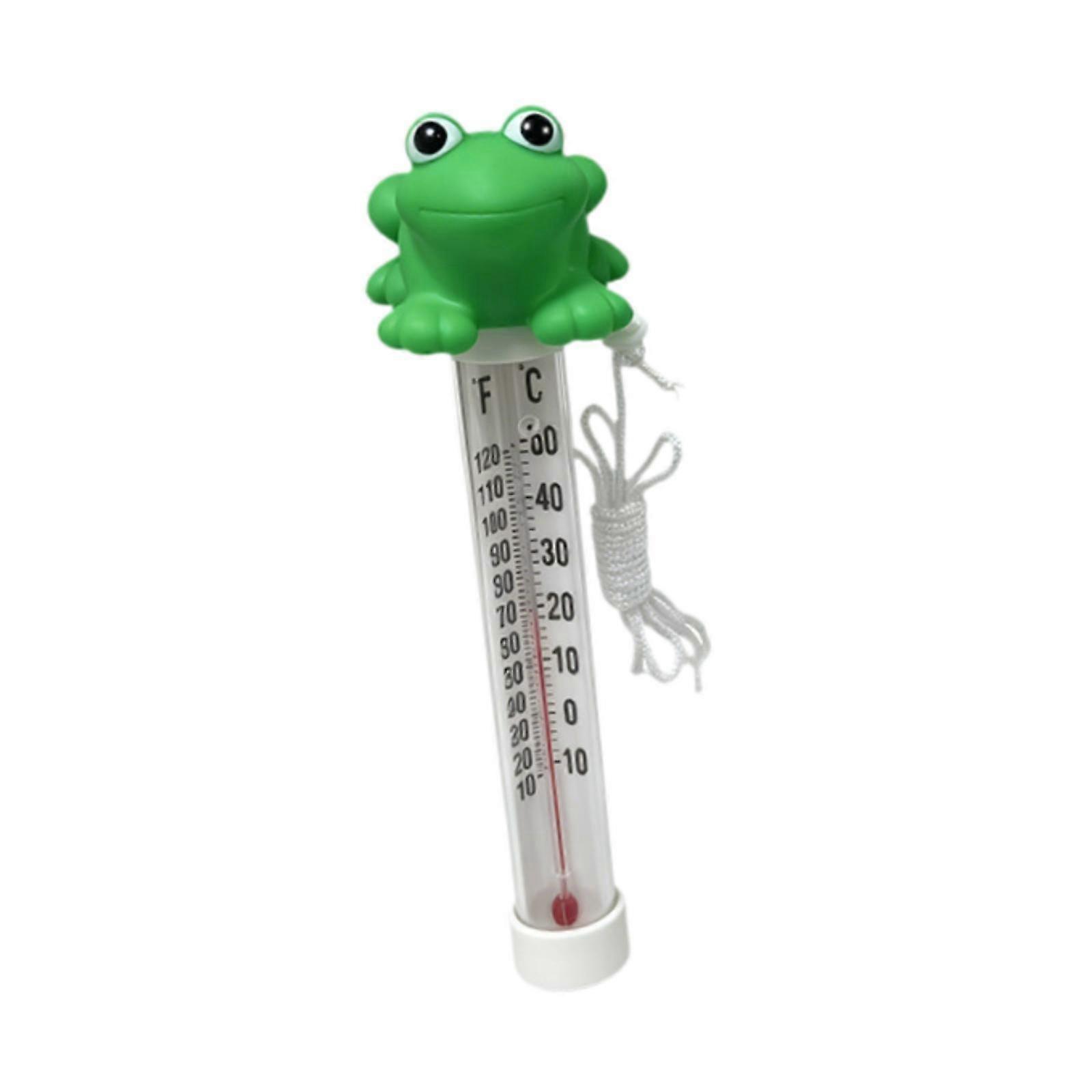 Pool Thermometer Water Thermometer Cute Shatter Resistant Easy Read with String