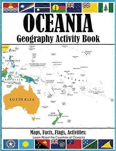 Oceania geography activity book