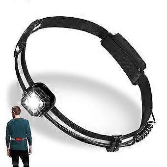 Belt Light - Rechargeable Waterproof Running Light for Men, Versatile Sports Belt Lamp with Adhesive Tape for Biking and Camping