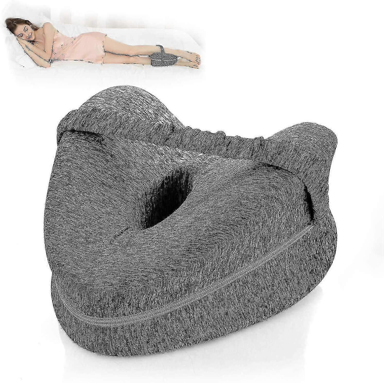 Orthopedic Sciatica Relief Pillow, Gray