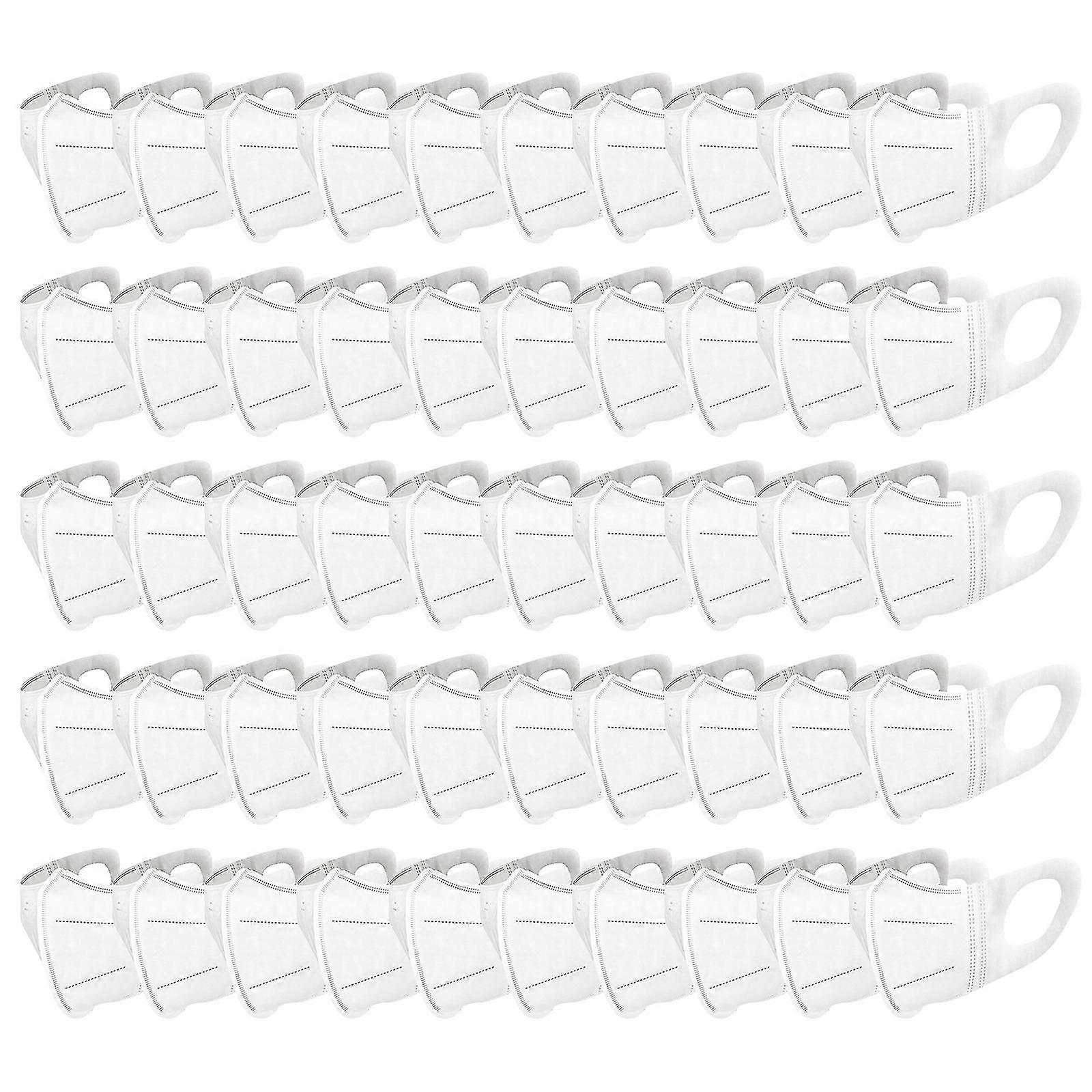 3d Three-dimensional Mask Disposable Thin White Face Mask