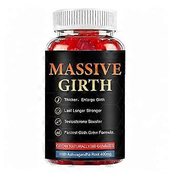 Massive Girth Manhood Plus Natural Male Performance 60 Gummies