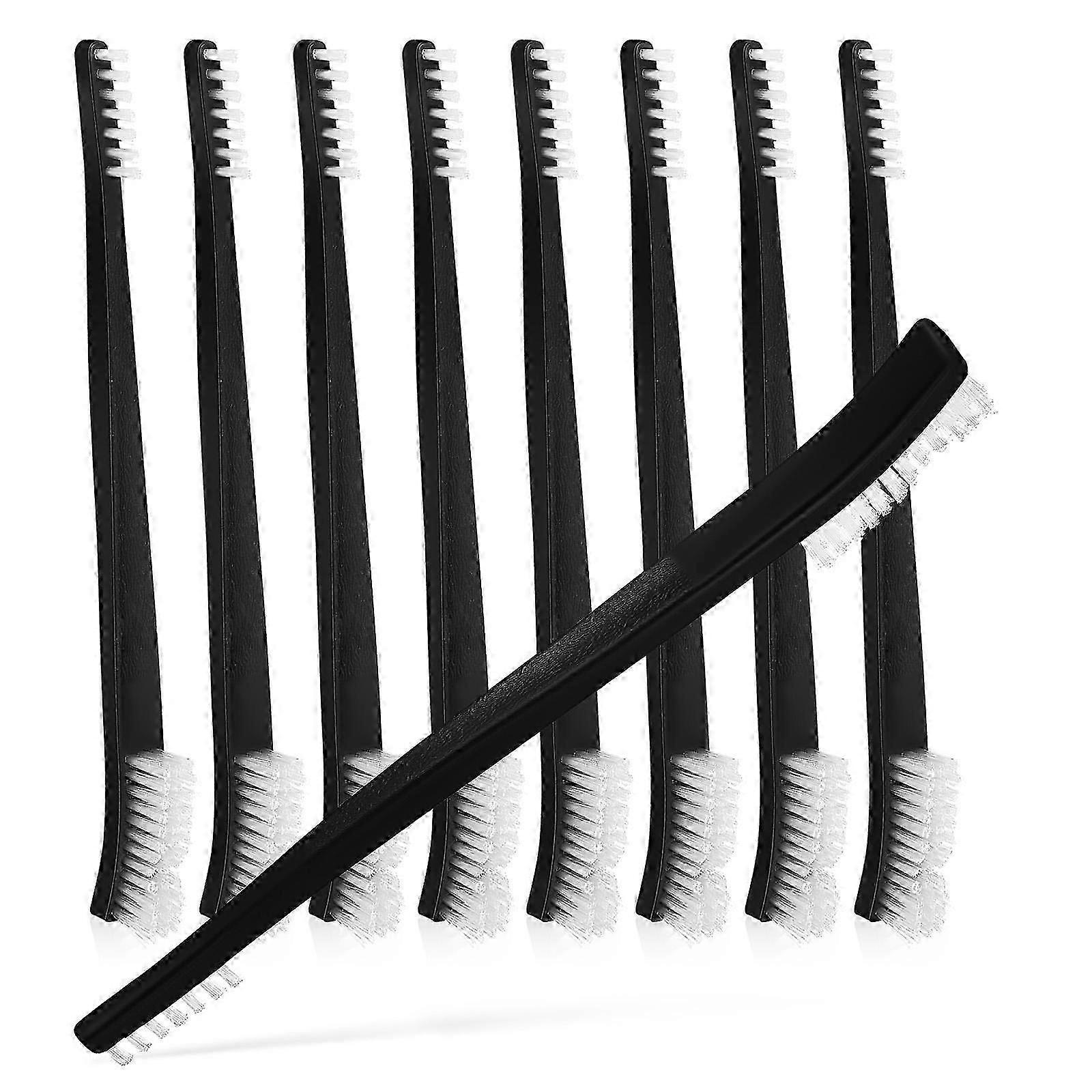 Double-Ended Detailing Crevice Cleaning Brush 9Pcs Set