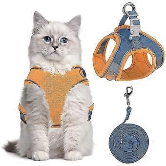 Cat Harness Harness For Cats, Cat Harness Breakout-proof, Cat Harness, Adjustabl