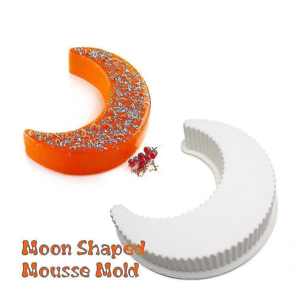 Moon Shape Mousse Mould - 1pc