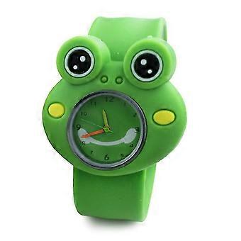 Children Digital Watch Cute Cartoon Frog Kids Watches Casual Wristwatch Gift