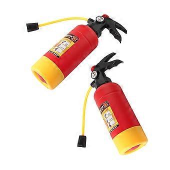 Fire Extinguisher Toy Fireman Toy for Kids 2Pcs Water Squirter Outdoor Fun