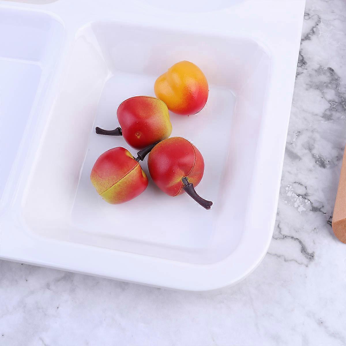 Anti-Fall Rice Tray Practical Tableware for Eating Separating Dish