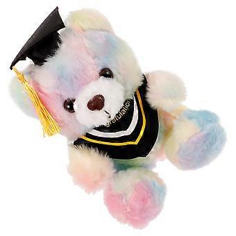 Graduation Bear Plush Toy Soft Stuffed Bear Doll for Play with