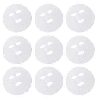 100 STKS Wegwerp Gezichtsmasker Patches Plastic PE Film Masker Sheet DIY Cosmetische Huidverzorging Tools