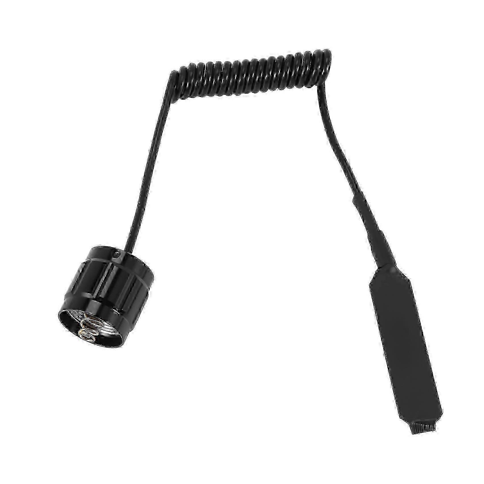 501B LED Headlamp Flashlight Push Button Cable Switch Remote Control On/Off Switch