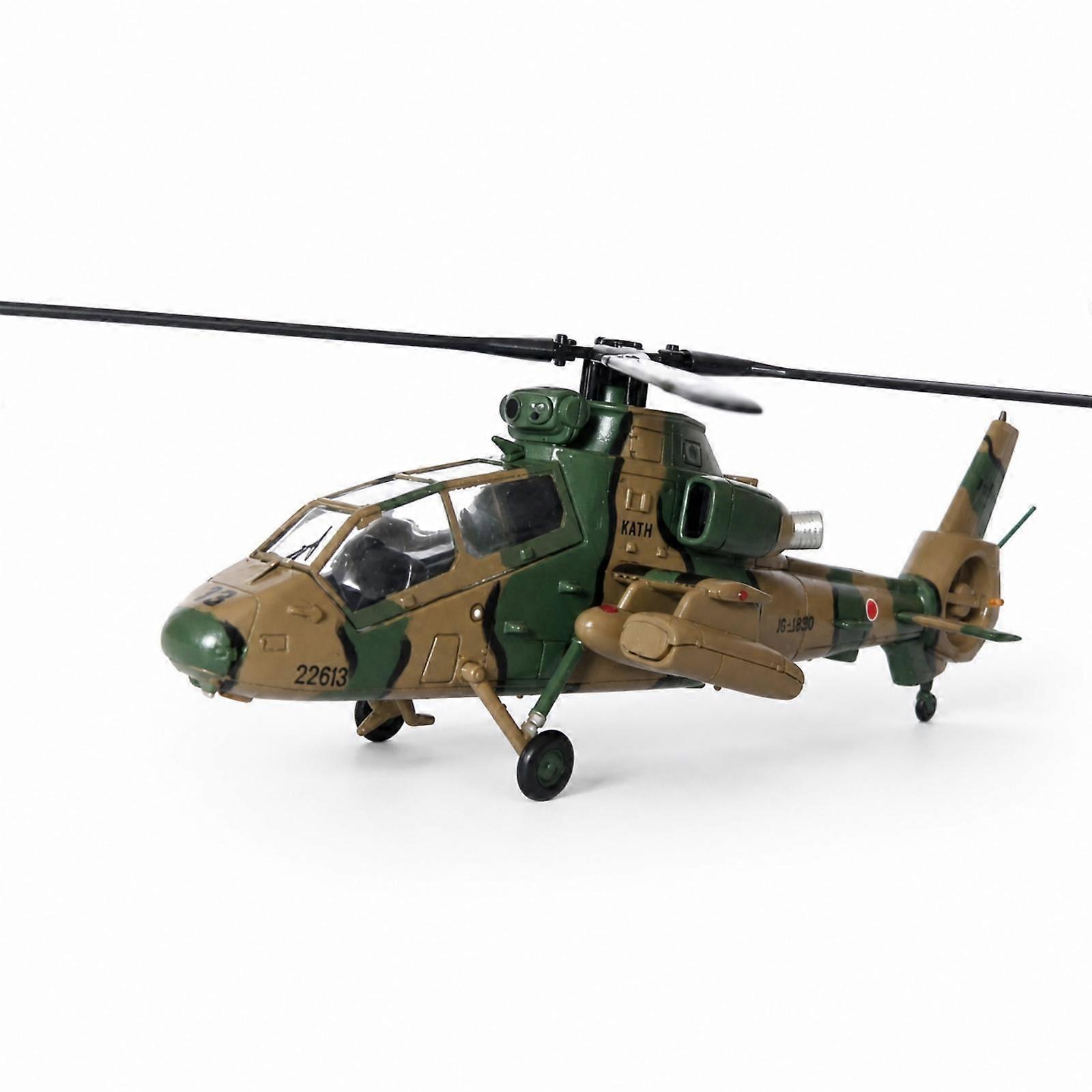 OH-1 Stealth Model Reconnaissance Helicopter Model Compact for Desktop