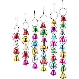 Clochettes à ficelle pour perroquets, jouet d'évasion pour enfants (18 pièces)