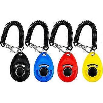 Pet Training Clicker With Wrist Strap For Dog Cat Bird Horse Etc