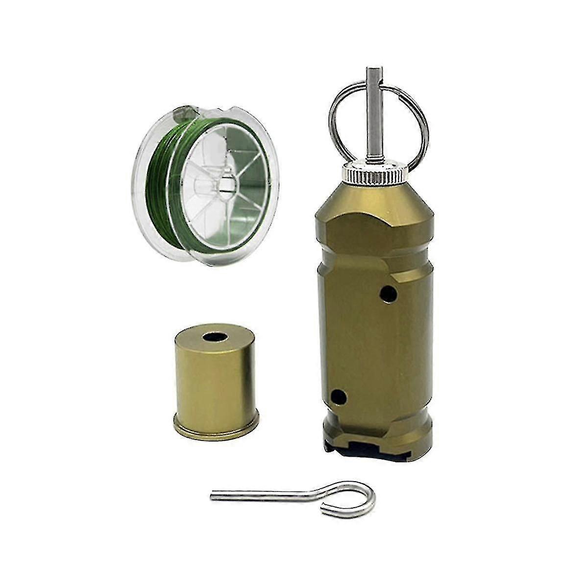 Perimeter Trip Alarm with Wire, Early Warning Security Device Compatible with Camping