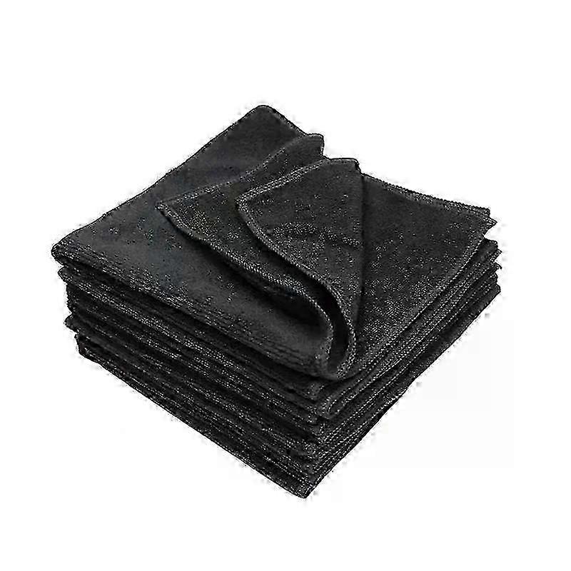 12pc Microfiber Cleaning Cloths 30x30cm