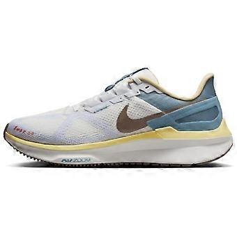 Nike Structure 25 Summit Blanco Amarillo Suave Marrón Visón HV5976-121