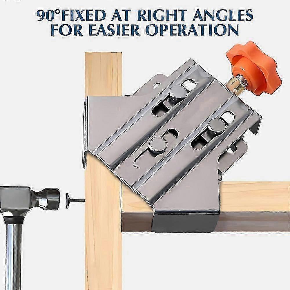 Adjustables Fixed Clip compatible with Right Angle Reincompatible withced Corner Positioning Tool compatible with Iron Frame Welding