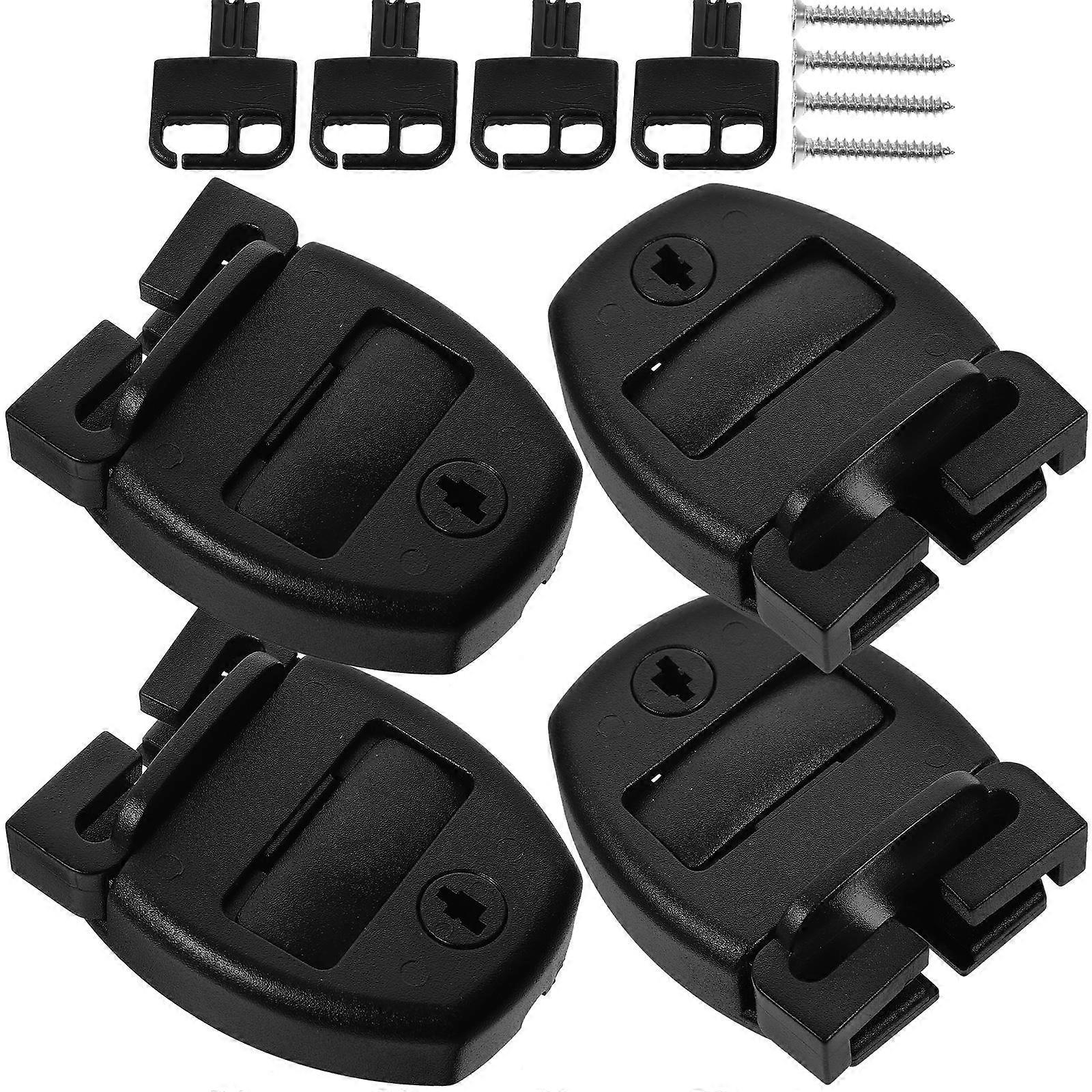 Durable Backpack Buckle Plastic Buckles for Repairing 4Sets Replacement