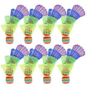 Children Colorful Badminton Shuttlecocks for Indoor Sports 32Pcs Set