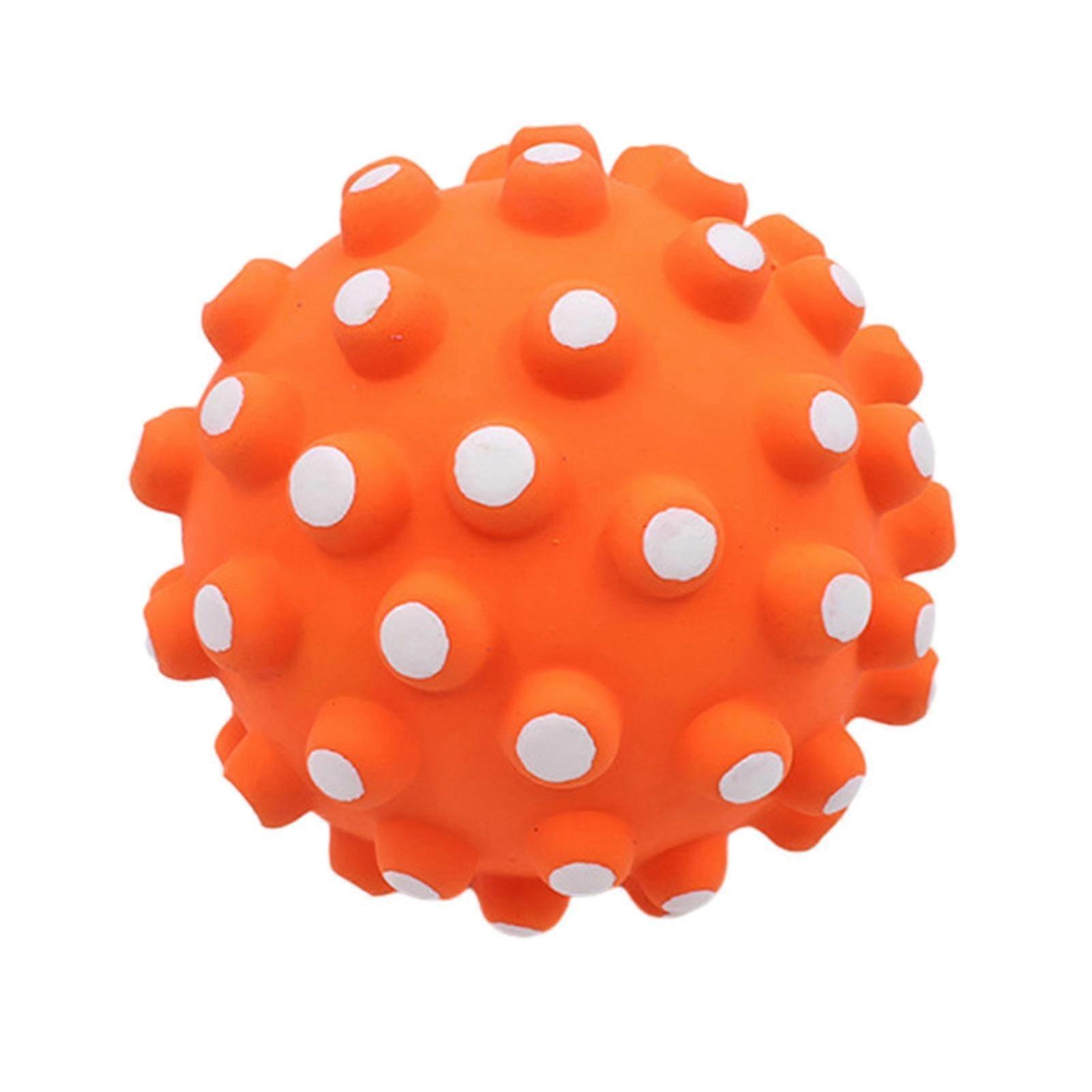 Durable Squeaky Spiky Chew Toy
