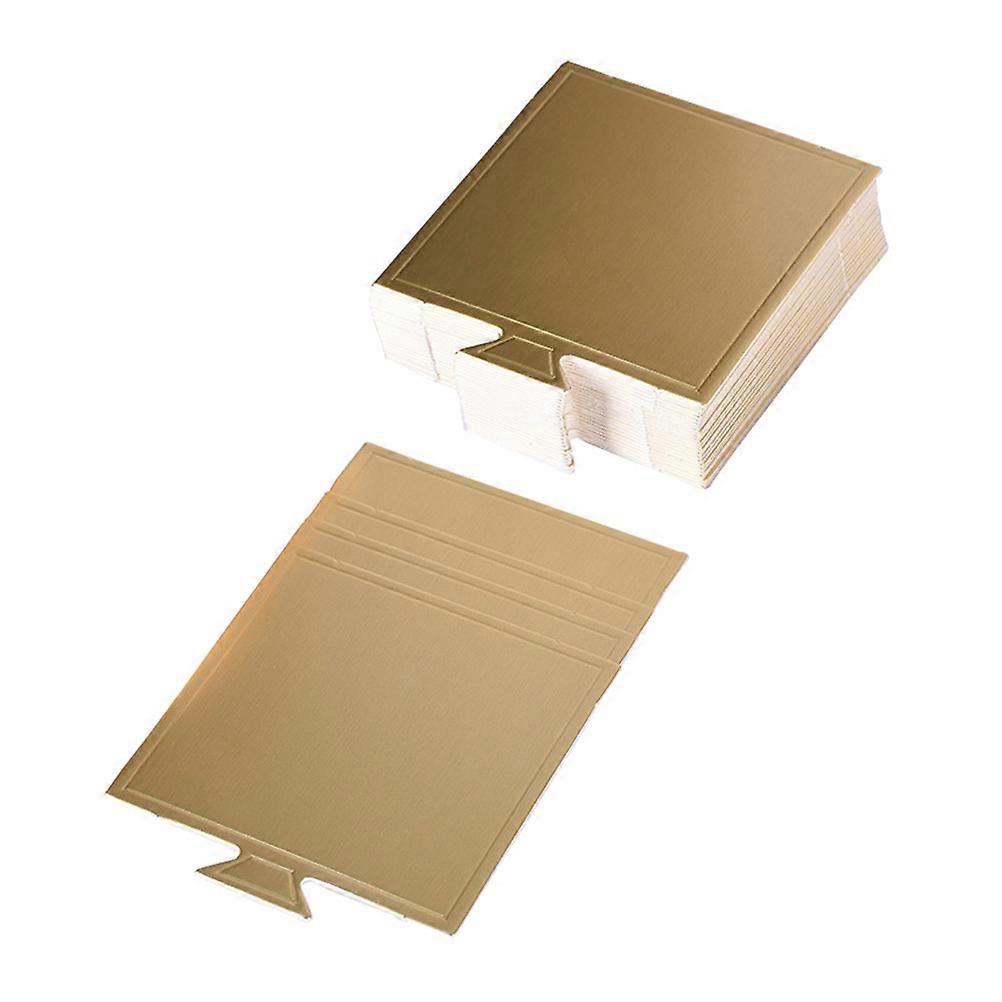 Mousse Mat Small Square Cake Serving Base for Cake Serving 100Pcs