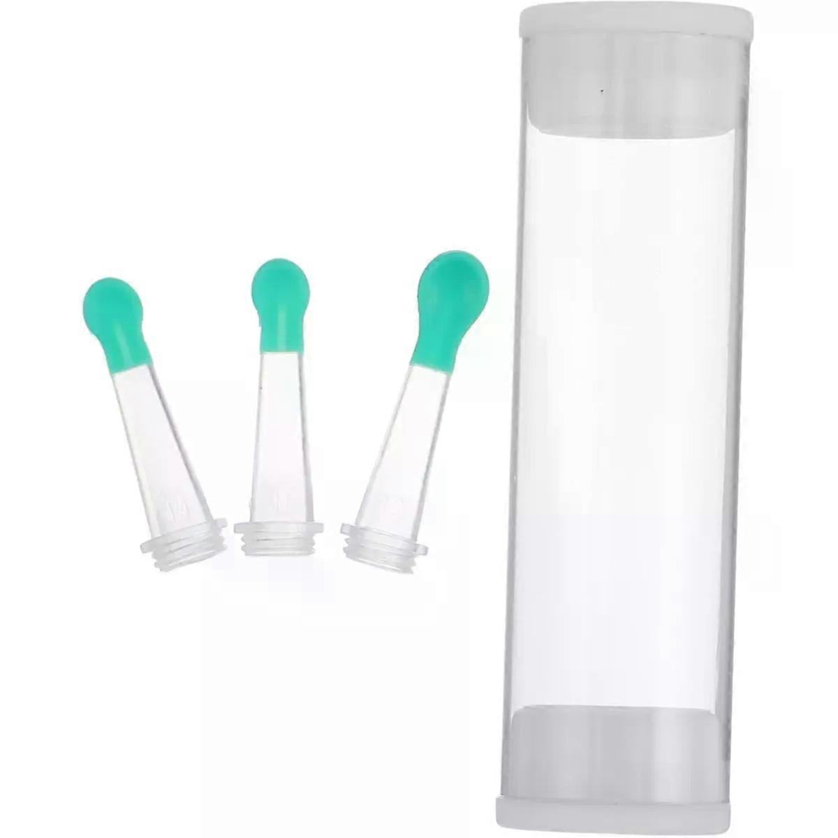 3 Piece Ear Cleaner Tips Soft Silicone Replacement Set for Ear Picker
