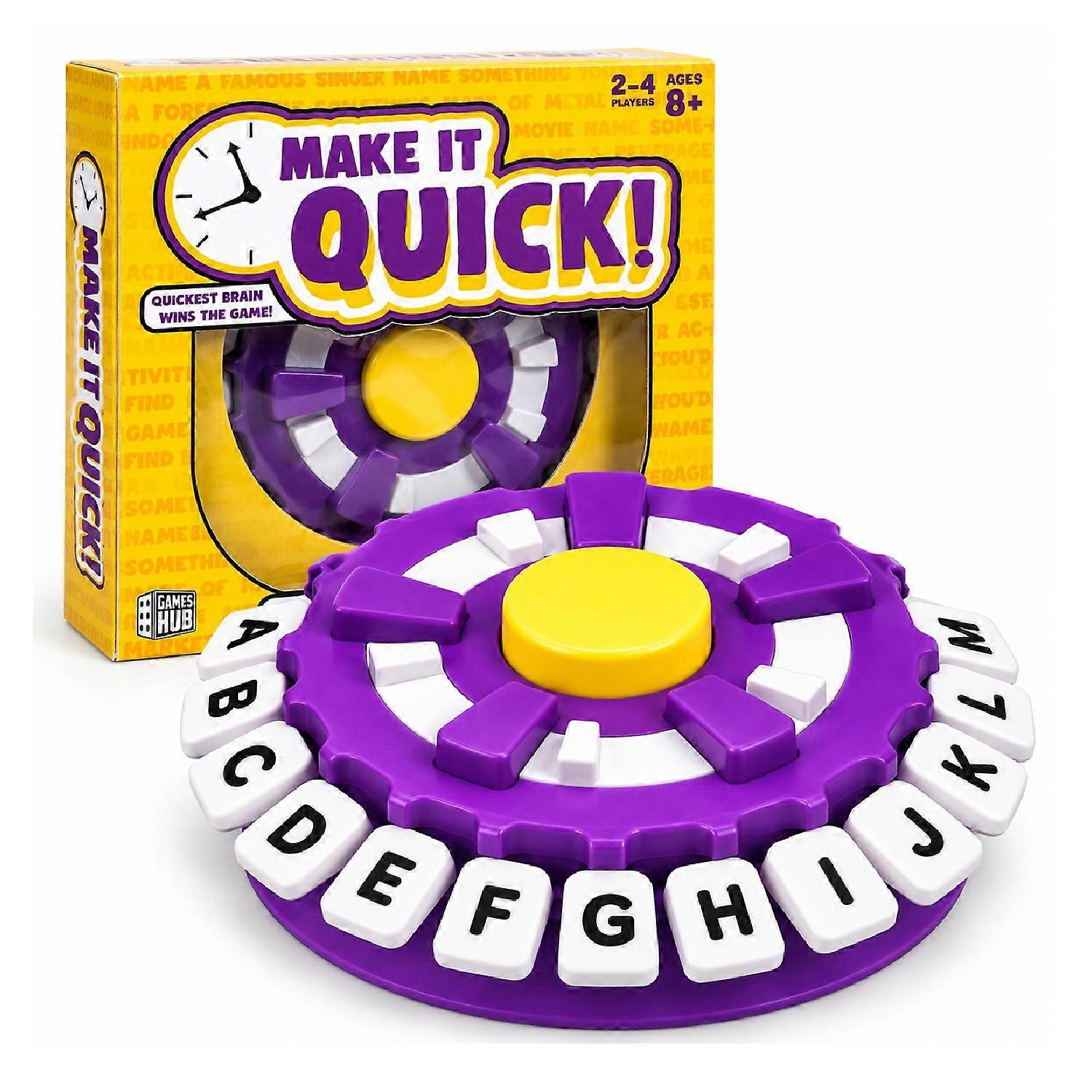 Make It Quick Family Word Game