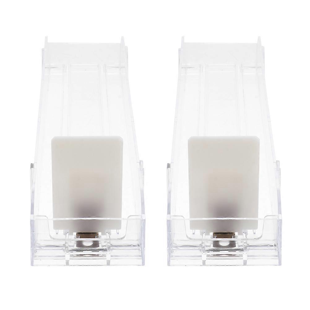 Clear Auto Rack Acrylic compatible with Shop Display 2Pcs Pusher