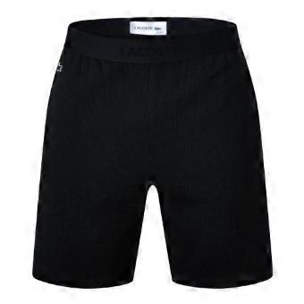 Lacoste Mens Waffle Relaxed Fit Pyjama Shorts