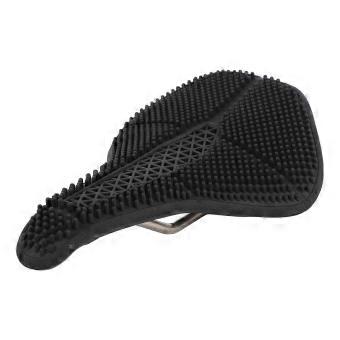 Cycling Seat Cushion Comfortable Breathable Water Resistant Adjustable Angle Rubber Cycling Saddle-brnv