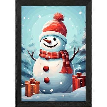 Snowman Christmas jigsaw puzzle Picture SIO1010