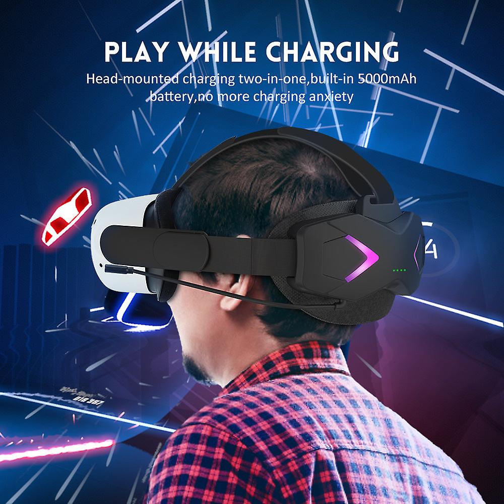 Vr Headset Quest Play While Charging For Oculus Quest2 E-sports