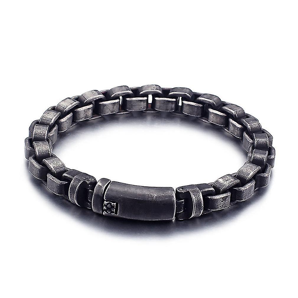 316 Black Stainless Steel Chain Bracelet