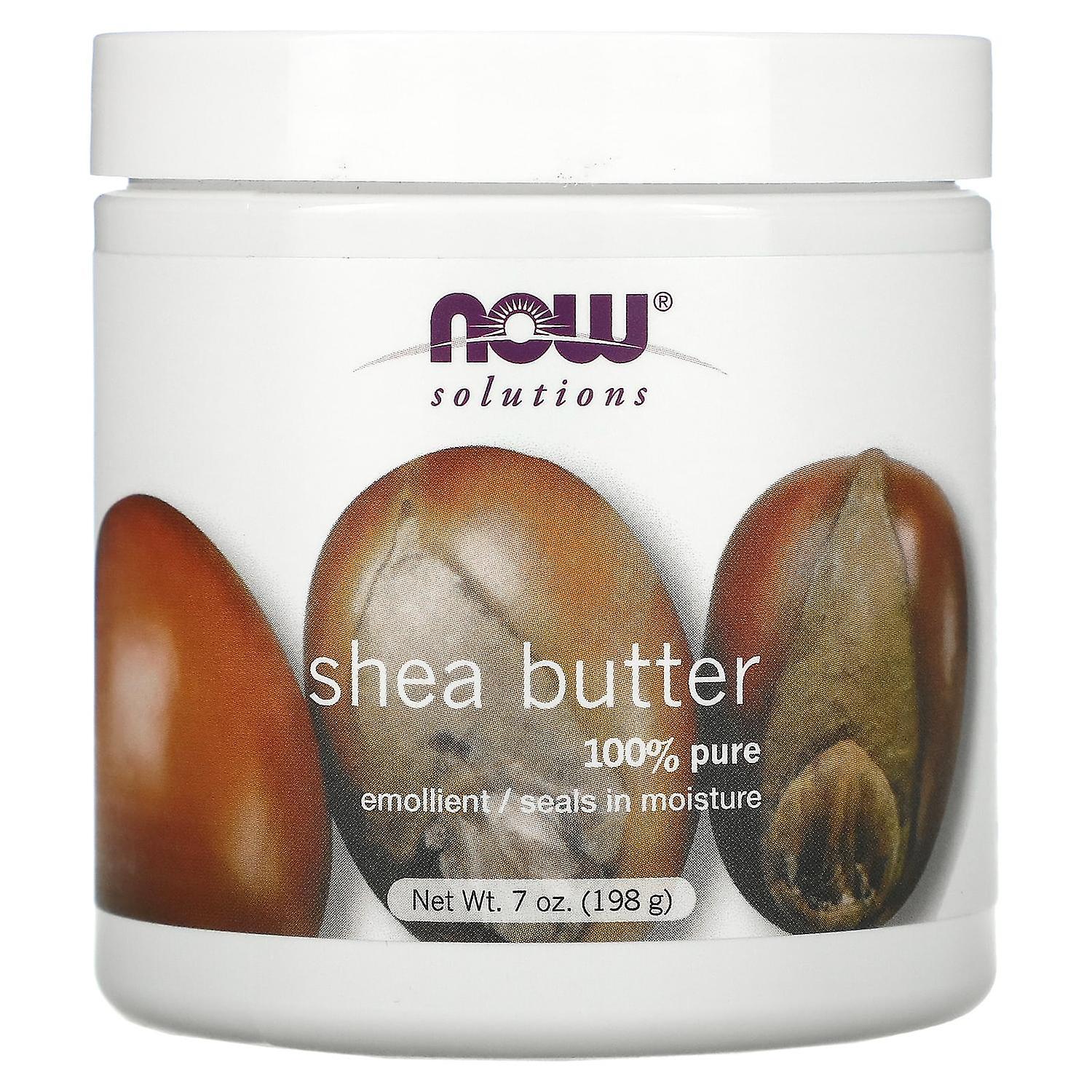 NOW Foods, Solutions, Shea Butter, 7 oz (198 g)