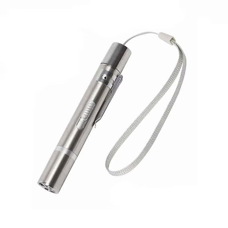 4 In 1 Evcil Hayvan Kedi Yavru Kedi Oyuncak Lazer İşaretçi USB Şarj Edilebilir Led Işık Pen1 Adet