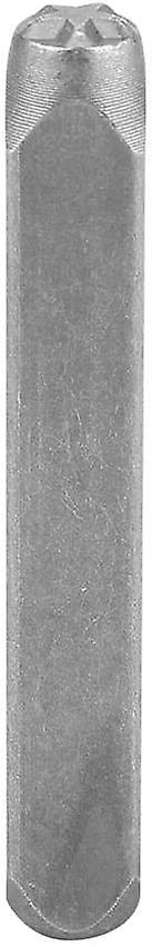 English steel character code steel number single branch floral pattern Mold Mark print (pentagram)