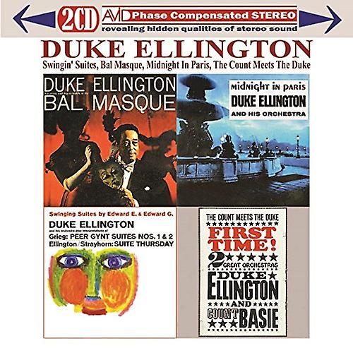 Duke Ellington - Τέσσερα κλασικά άλμπουμ (Swinging Suites / Στο Bal Masque / Μεσάνυχτα στο Παρίσι / Ο Κόμης συναντά τον Δούκα πρώτη φορά!) [CD]