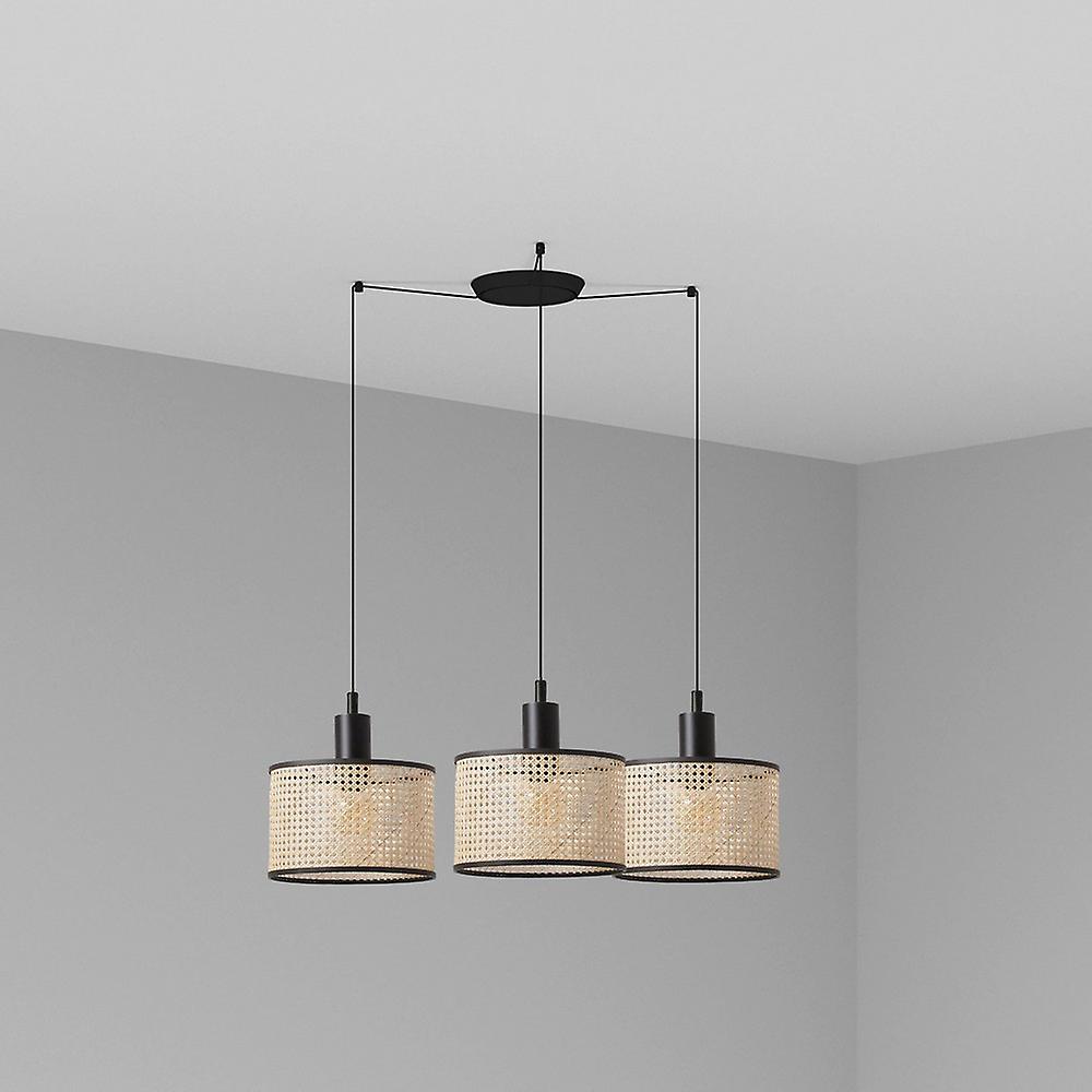 Mambo Triple Cylindrical Cluster Drop Light Beige, E27