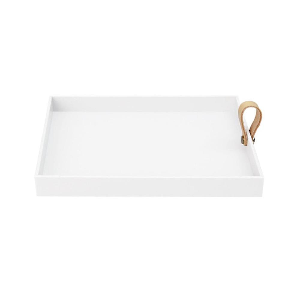 Square Decorative Dish Multi-purpose Abs Table Centerpieces Display Tray Home Decor