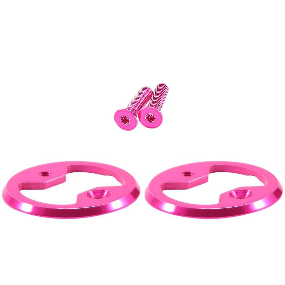Bike Pedal Plate Cleats Titanium For Comp Zero Aero Nano Lightweight Action Bicycle Parts,pink