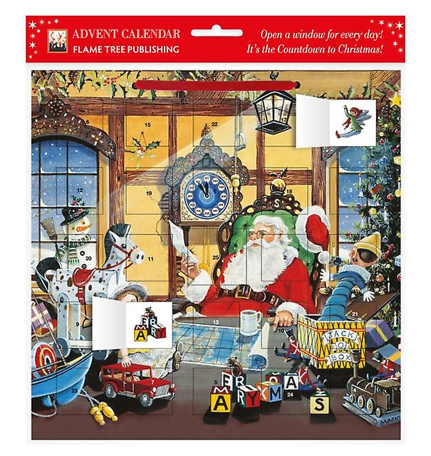 Fairyland Letter To Santa Advent Calendar With Stickers Paperback Book