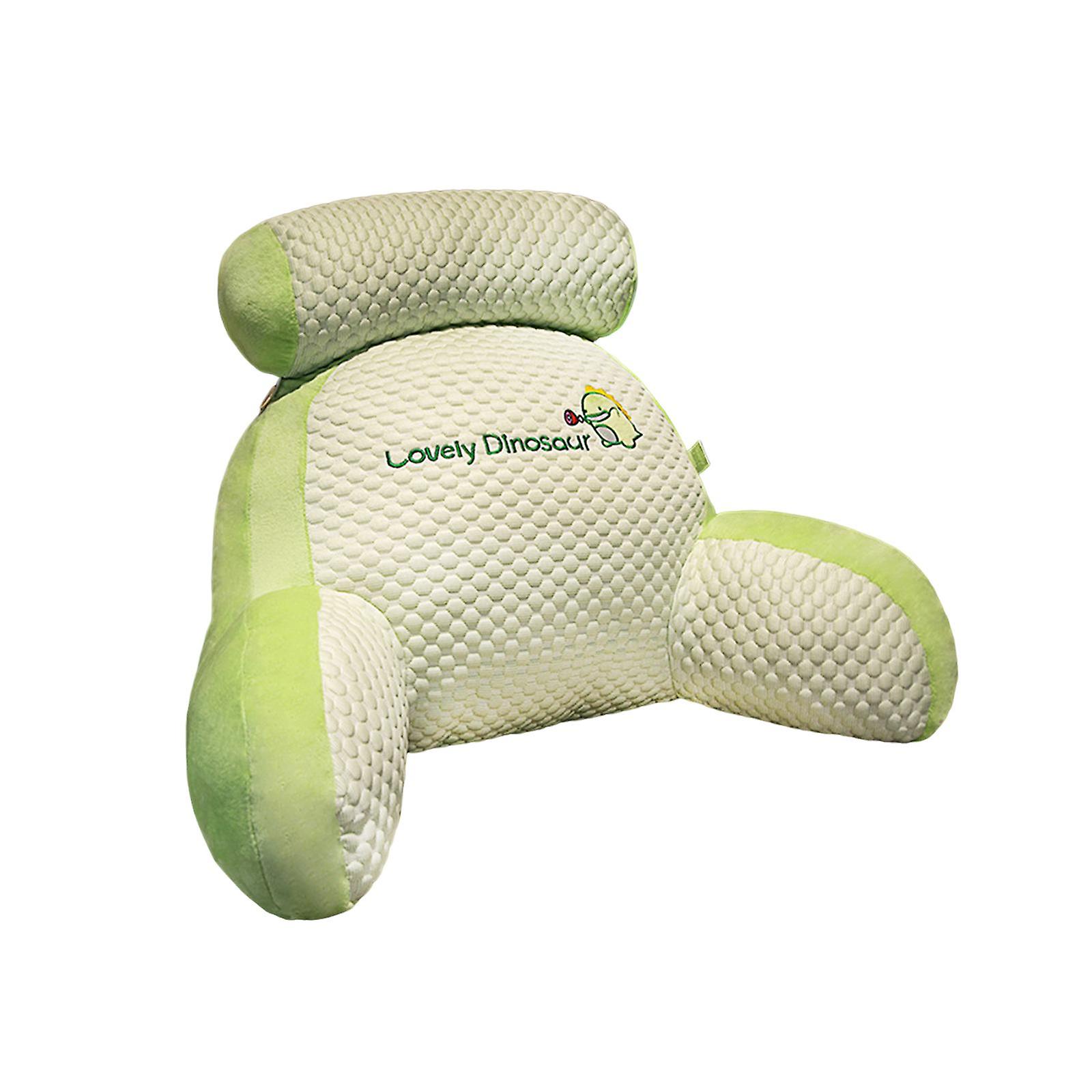 coussin lombaire lavable broderie taille repos coussin pour chambre canapé bureau vert m