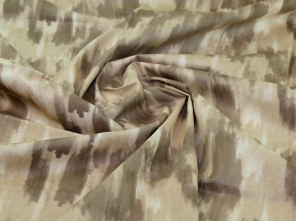 John Louden 100% Cotton Fabric Stone - per metre