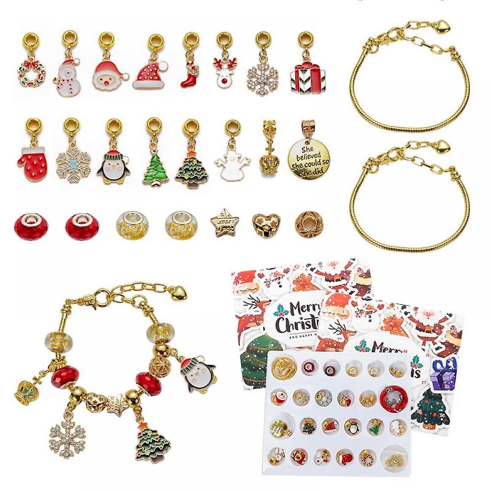 Weihnachtskalender Countdown Blind Box Kinder Armband (UK STORY)