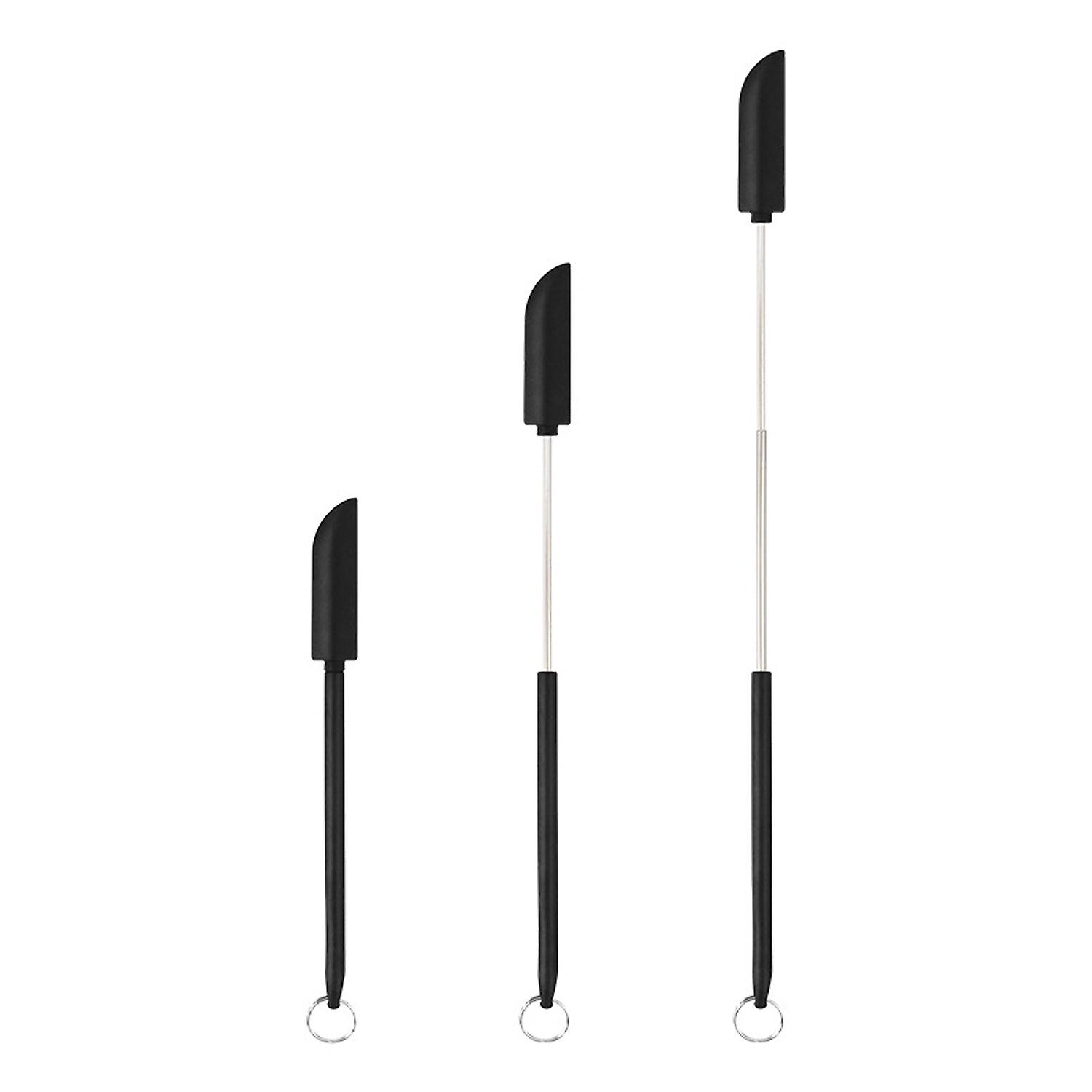 Baking Spatula Stretchable 3-in-1 Food Grade Efficient Cake Butter Bottle Scraper Bakeware Supplies