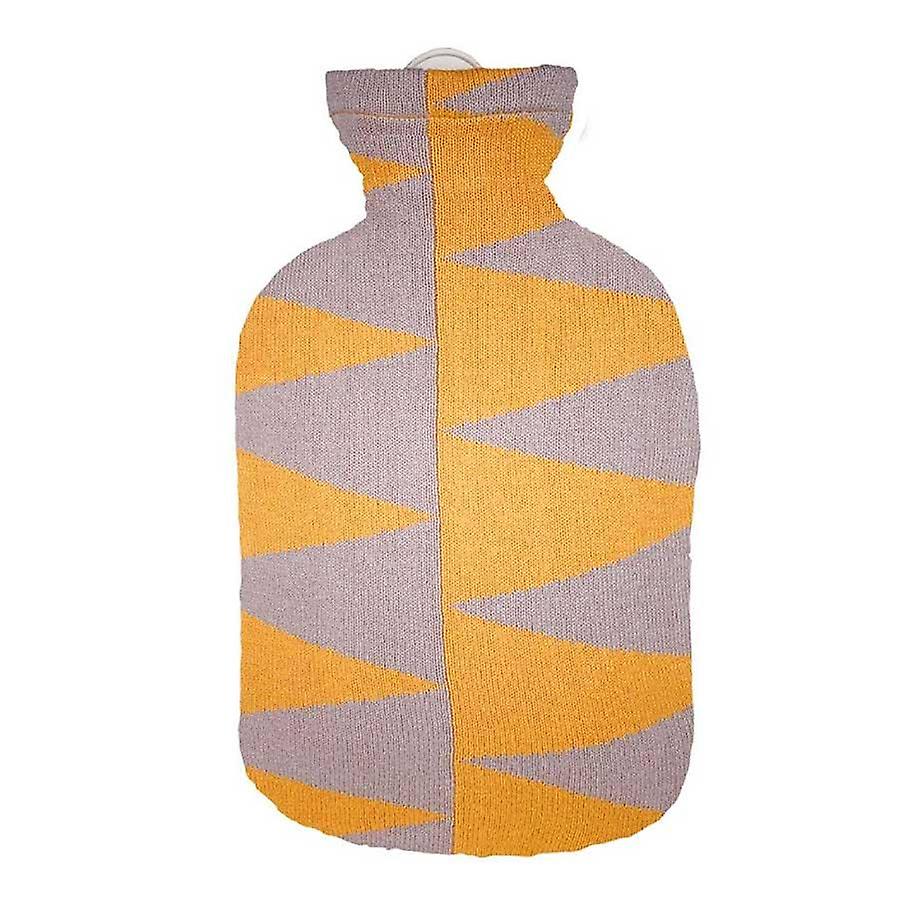 Natural Rubber Hot Water Bottle - Retro