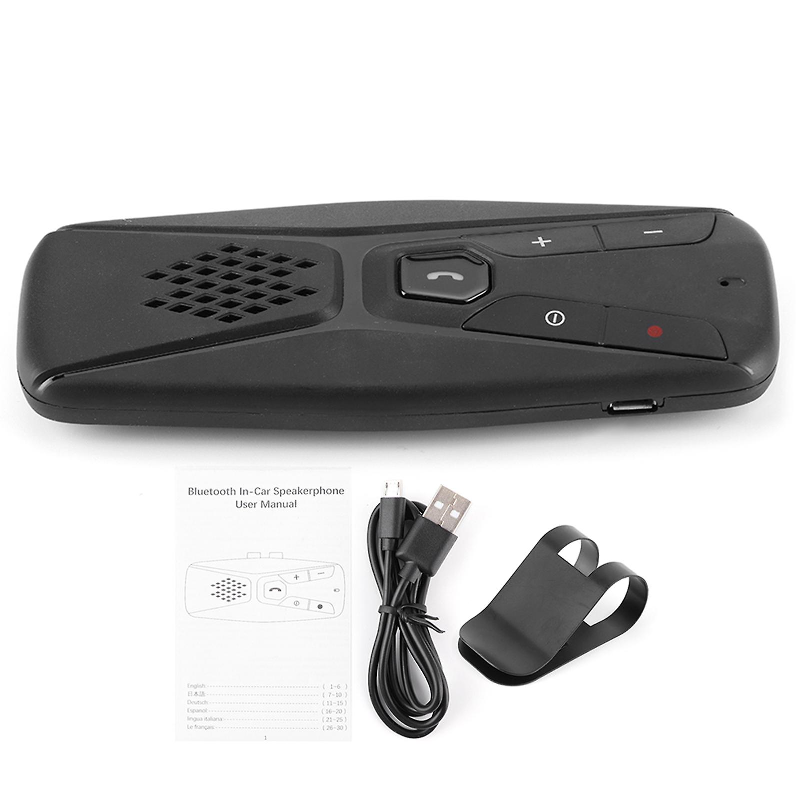 Wireless car speaker for handsfree calls and MP3 playback